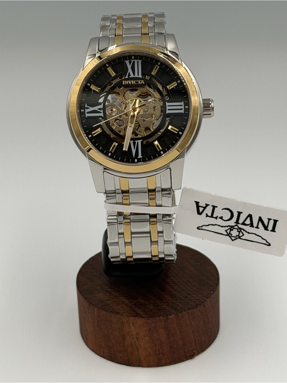 Invicta 69131 Two-Tone Automatic Skeleton Watch - Picture 2 of 8